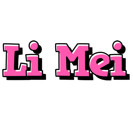Li Mei girlish logo
